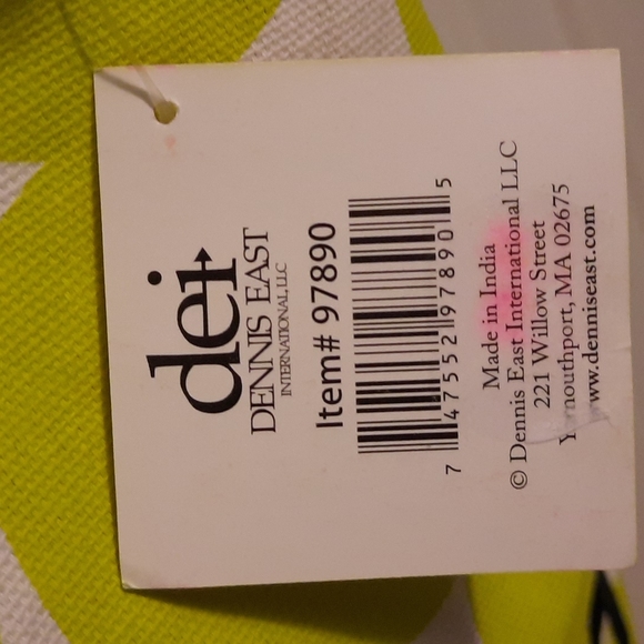 Embroidered Lime Green Cotton Polk-A-Dot Chef Kitchen Apron Baker Cook Gift - Picture 6 of 6